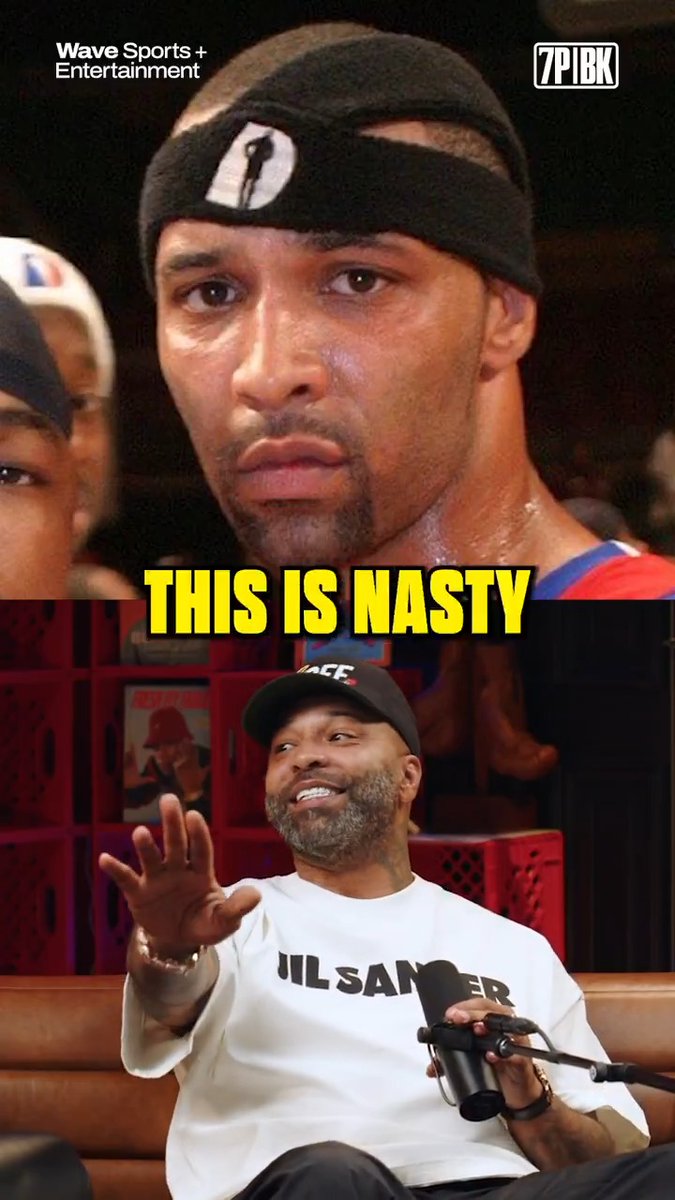 Had to get Joe Budden’s explanation on the “nasty” double headband 😂