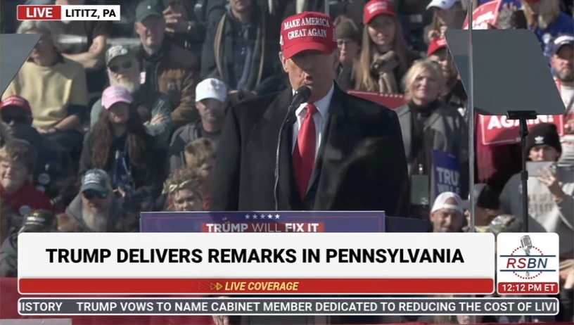 Trump: They said my debates don't really draw and everybody leaves early. I said no, my debates never have an empty seat and nobody ever leaves early. Nobody has ever left early