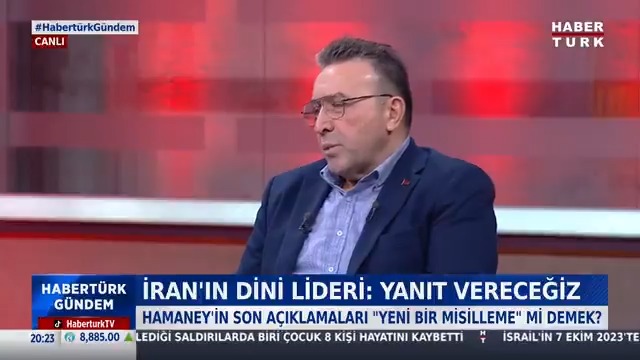 İran İsrail'e misilleme yapar mı, yaparsa ölçeği ne olur? Bu kez nereyi, ne kadar vuracaklar? BAU SAM Başkanı Abdullah Ağar #HabertürkGündem'de yorumladı.