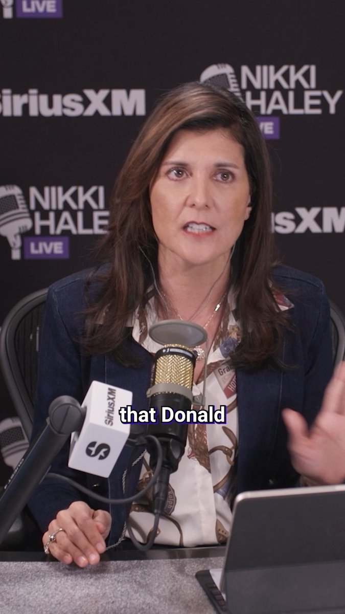 As a military spouse, voting for our commander in chief is one of the most important things I can do. Kamala Harris would make us all more vulnerable to our enemies. #NikkiHaleyLive on SiriusXM Spotify Apple Podcasts