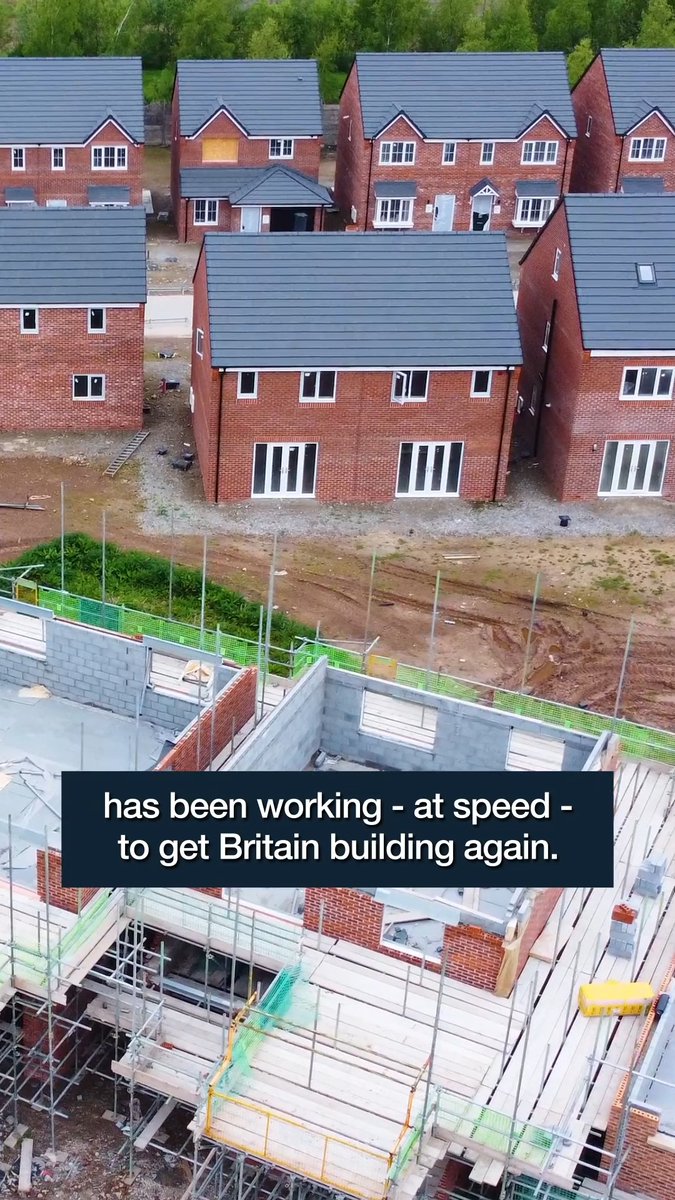 We’re getting Britain building again 🏗️ 🏡