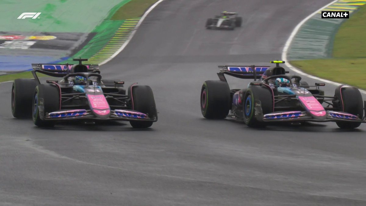 La joie d'Esteban Ocon à la radio après cette magnifique 2e place ! 🤩🥹🇫🇷 📻 "Et bien joué aussi à Pierre pour la P3, incroyable les gars !" (📹 CANAL+ F1®)