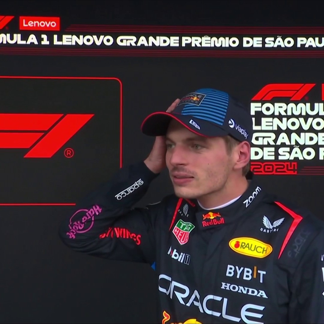 "To win from so far back feels UNBELIEVABLE!" 🙌 Max Verstappen reacts after a phenomenal victory at Interlagos! 🔥