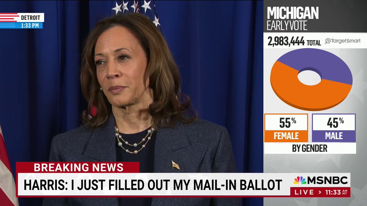 Harris dodges if she voted for CA’s prop 36–a measure to up crime/drug penalties. "I am not gonna talk about the vote on that because, honestly, it's the Sunday before the election and I don’t intend to create an endorsement one way or the other”