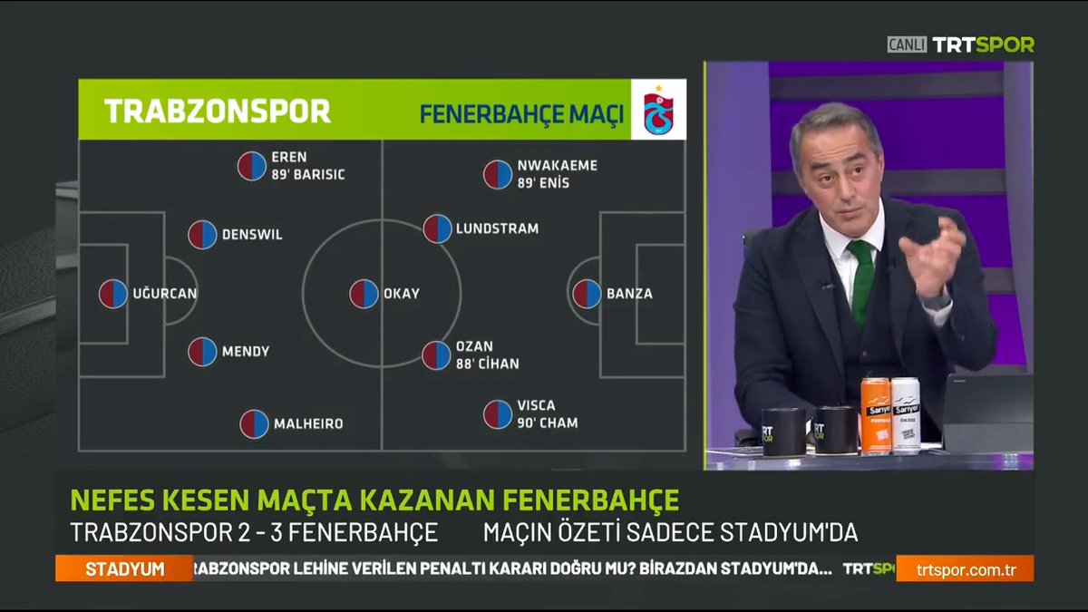 🗣Ogün Temizkanoglu | Trabzonspor'un bugün oynadığı futbol şu ana kadar oynadığı en iyi futboldu.