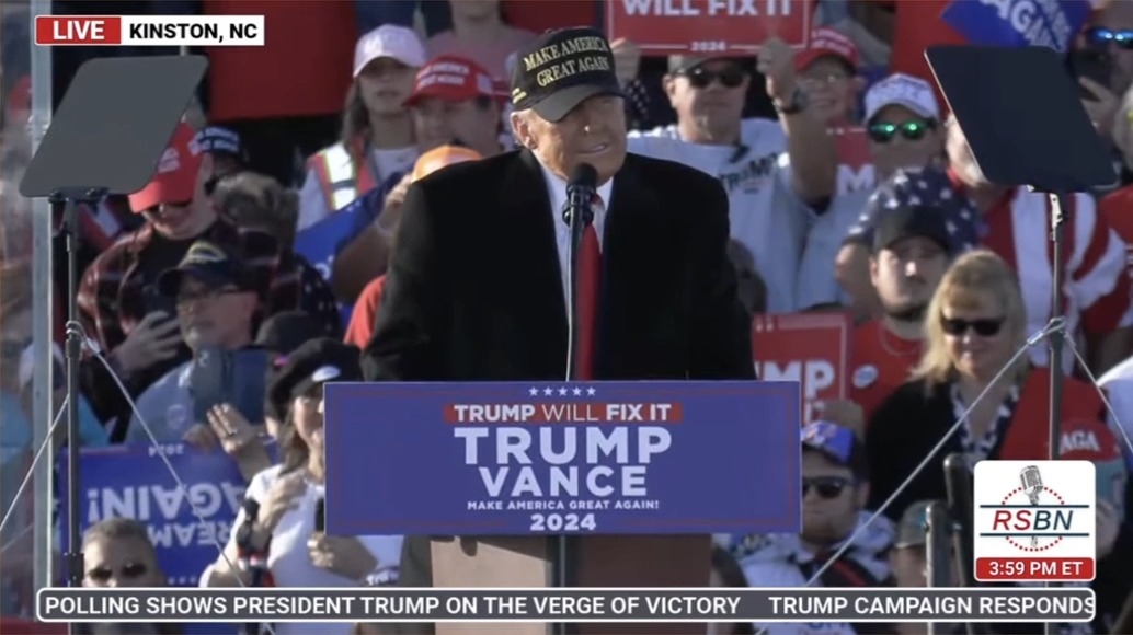 Trump sounds exhausted, hoarse, and depressed