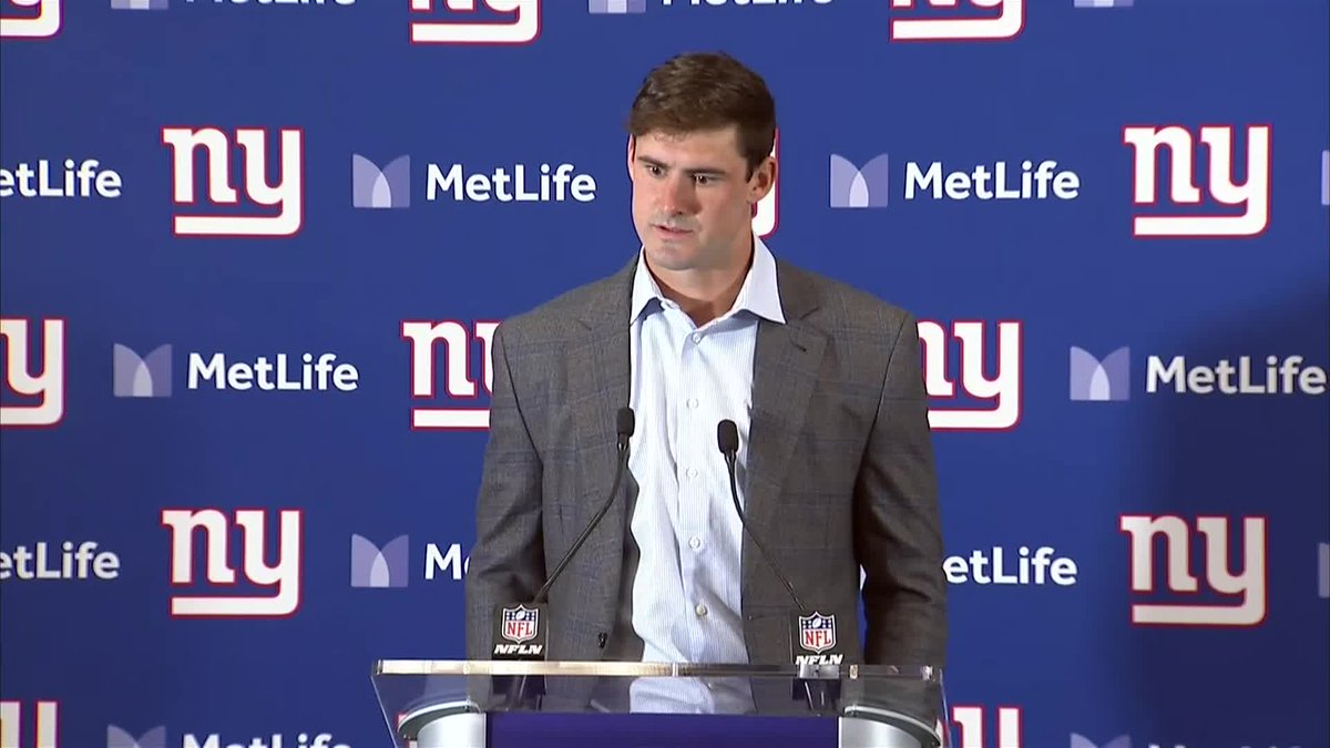 "Just overall, have to be better." Daniel Jones was asked what he's looking to improve upon going forward:
