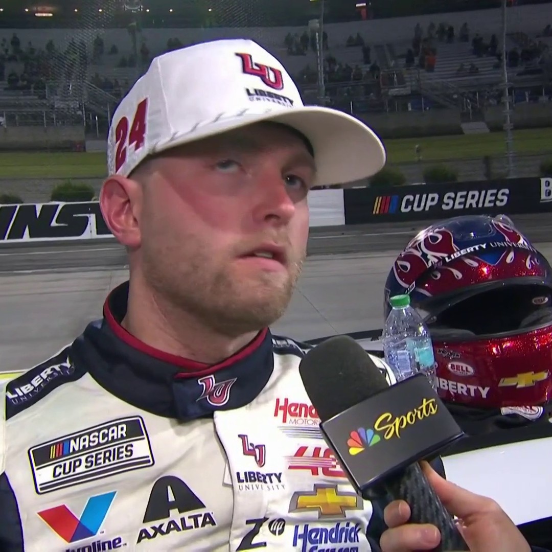 William Byron does not believe Christopher Bell deserved to be in the NASCAR championship after riding the wall. At the time of this post, the finish is under review.