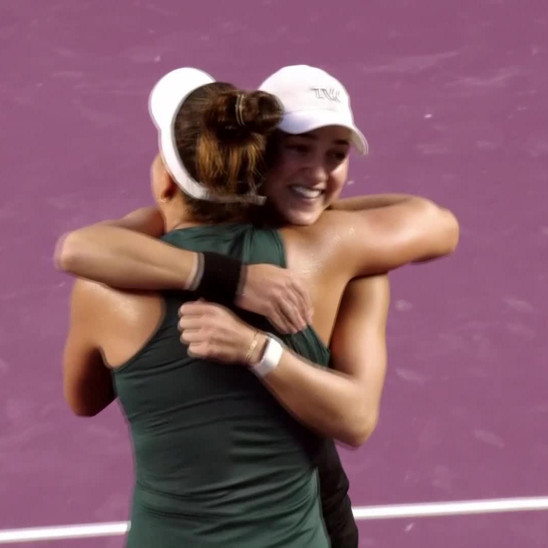 Title town in Mérida 🏆 Top seeds Quinn Gleason &amp; Ingrid Martins defeat Kempen/Salden 6-4 6-4 to complete their dream week! #MeridaOpenAKRON