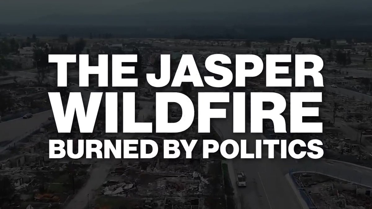 Everything Trudeau has said about the Jasper wildfire has been a lie. The fire in Jasper could have been prevented but instead, they focused on pandering to global elites like Greta Thunberg. Check out my mini-documentary on how Jasper was burned by politics.