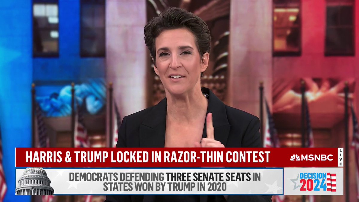 Rachel Maddow reports on the "shock result" of the Des Moines Register poll showing Kamala Harris now leading Donald Trump in deep-red Iowa. Maddow reports on why this poll is the "gold standard" and what it could mean for other states.