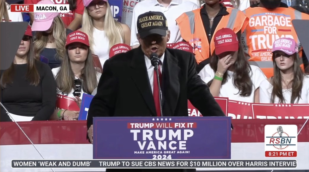 Trump: They said I’m the greatest president in the history of our country. I said, does that include Abraham Lincoln and George Washington? They said yes sir. But then one of the guys got up and he's 37 years old. He said I’m the greatest president in his lifetime. I didn't like that. He was 37. I like the other one much better. I’m the greatest president ever