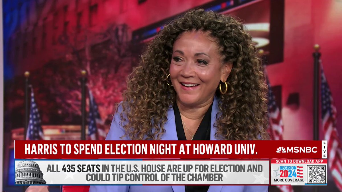 Renowned journalist and author Michele Norris joins the MSNBC family as a Senior Contributing Editor. She will be part of our election coverage at Harris headquarters at Howard University on Election Night.