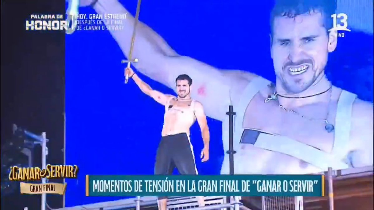 🔴 PANGAL MEÓ A PANCHO IGUAL QUE CHAPU EN CALLE 7: Pangal Andrade Astorga se convirtió en el ganador de #GanaroServir, casi 4 vueltas de ventaja le sacó a Francisco, quien se rindió y abandonó la prueba. Peak de 24 puntos de rating, el evento más visto de la TV después del festival y el fútbol 🔥👀 .