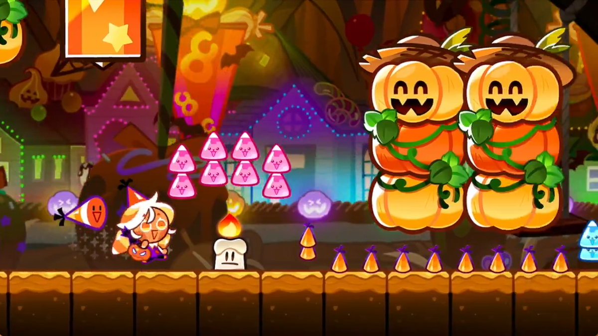 These Candy Corn Jellies are all about throwing candy parties every day! 🍬