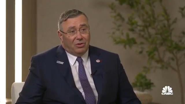 Europe has "lost part of its competitive advantage on energy," TotalEnergies CEO tells CNBC's Dan Murphy