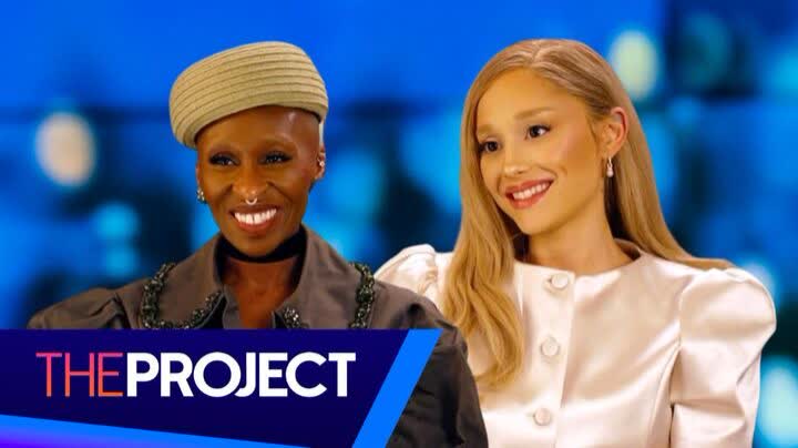 Cynthia Erivo &amp; Ariana Grande became emotional while talking about the message in Wicked, and how the power of girlhood is so important.