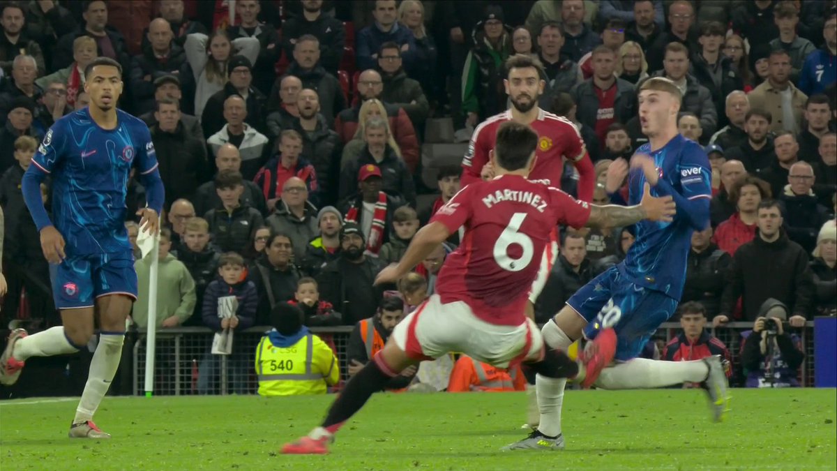 Was Martinez lucky to avoid being sent off? 💭