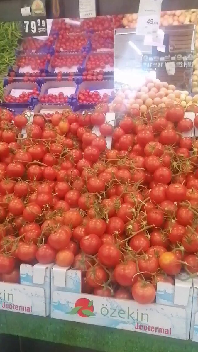 🍅 Enflasyon düştü mü? Domates 90 TL.