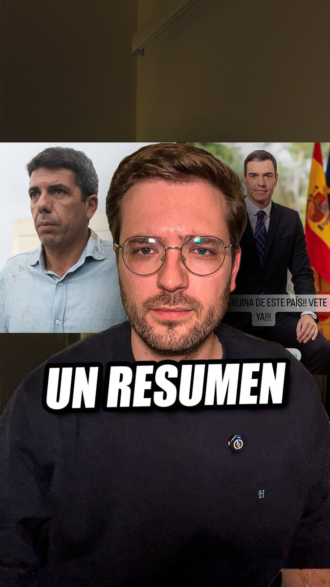 Un resumen sobre Valencia, la DANA y las responsabilidades políticas, por Alán Barroso