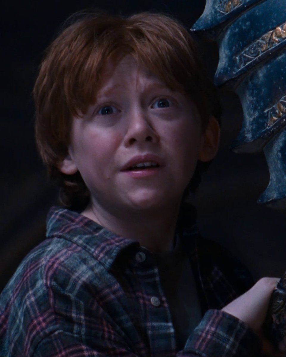 Ron Weasley... Hogwarts'ın gördüğü en iyi satranç oyuncusu.