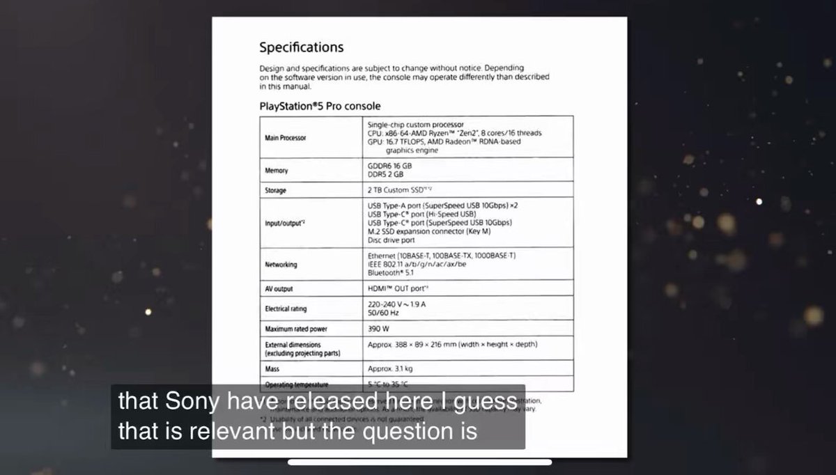 Digital Foundry just called the early ps5 pro leak with 33 teraflops irrelevant. It’s not 33TF it’s 16.7TF, there’s no dual issue fp32 it means it’s not RDNA 3. Now stop with that nonsense because tech experts have spoken. #PS5Pro