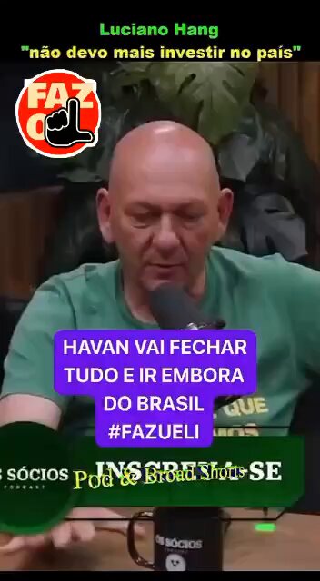 Muito triste vendo bons empresários Como o Luciano da Havan Que sempre respeitou e ajudou seus colaboradores, indo embora