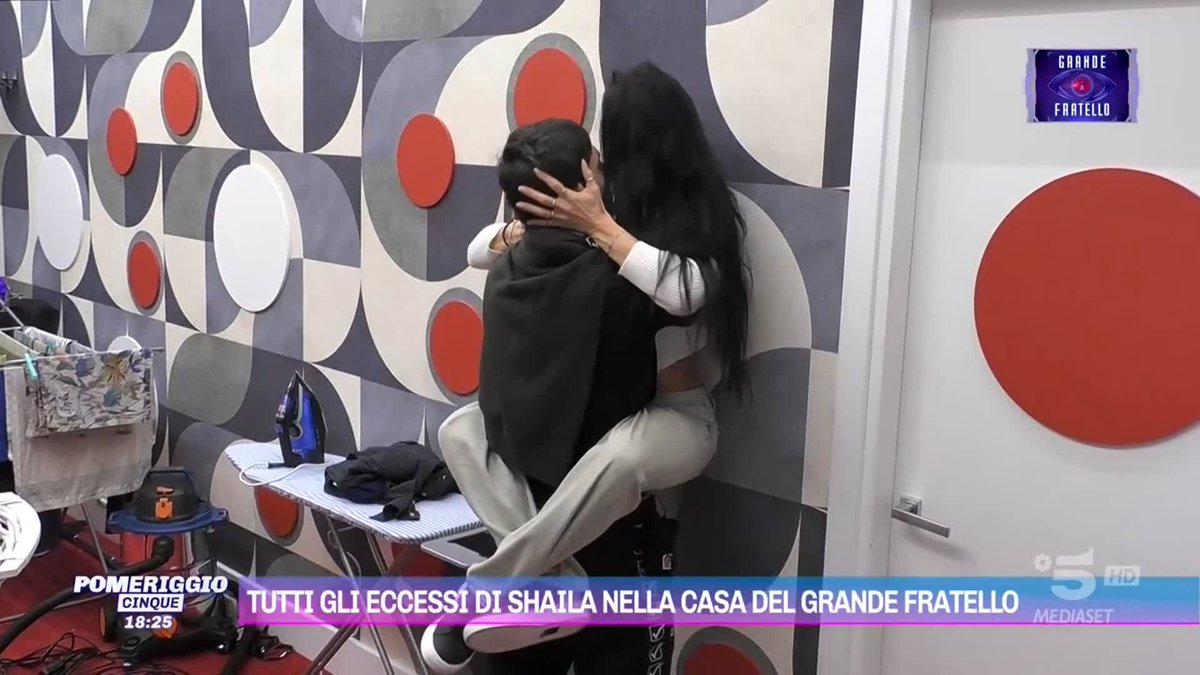 #GrandeFratello: tutti gli eccessi di Shaila nella casa #Pomeriggio5