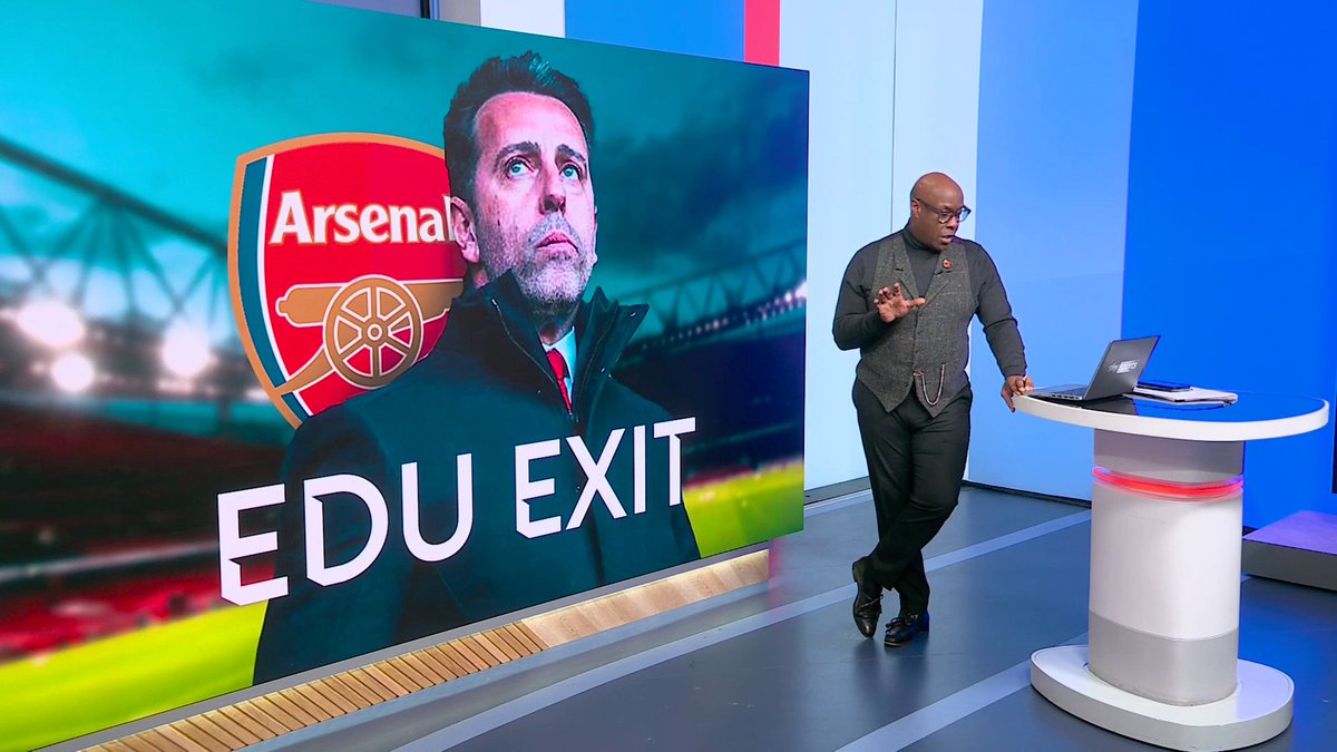 BREAKING: Sky Sports News understands Edu has agreed a deal in principle to take up a role with Evangelos Marinakis 🚨