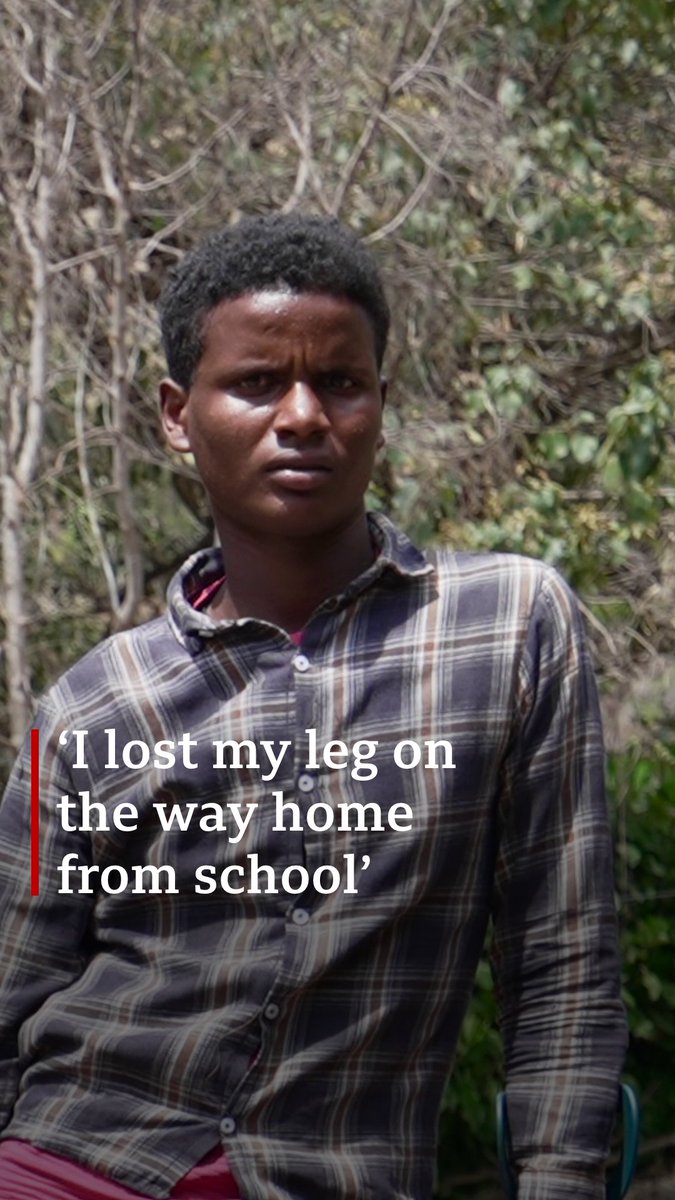 'I lost my leg on the way home from school' - Unexploded ordnance - the legacy of war in Tigray 2 years after peace deal