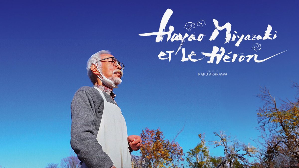 Le maître de l'animation japonaise #HayaoMiyazaki vous ouvre les portes du Studio #Ghibli lors de la création du GARÇON ET LE HÉRON, sorti il y a un an 🧠 Réalisé par Kaku Arakawa, ce documentaire inédit ne sera dispo au cinéma que les 21 et 22 novembre. Ne ratez pas le coche !