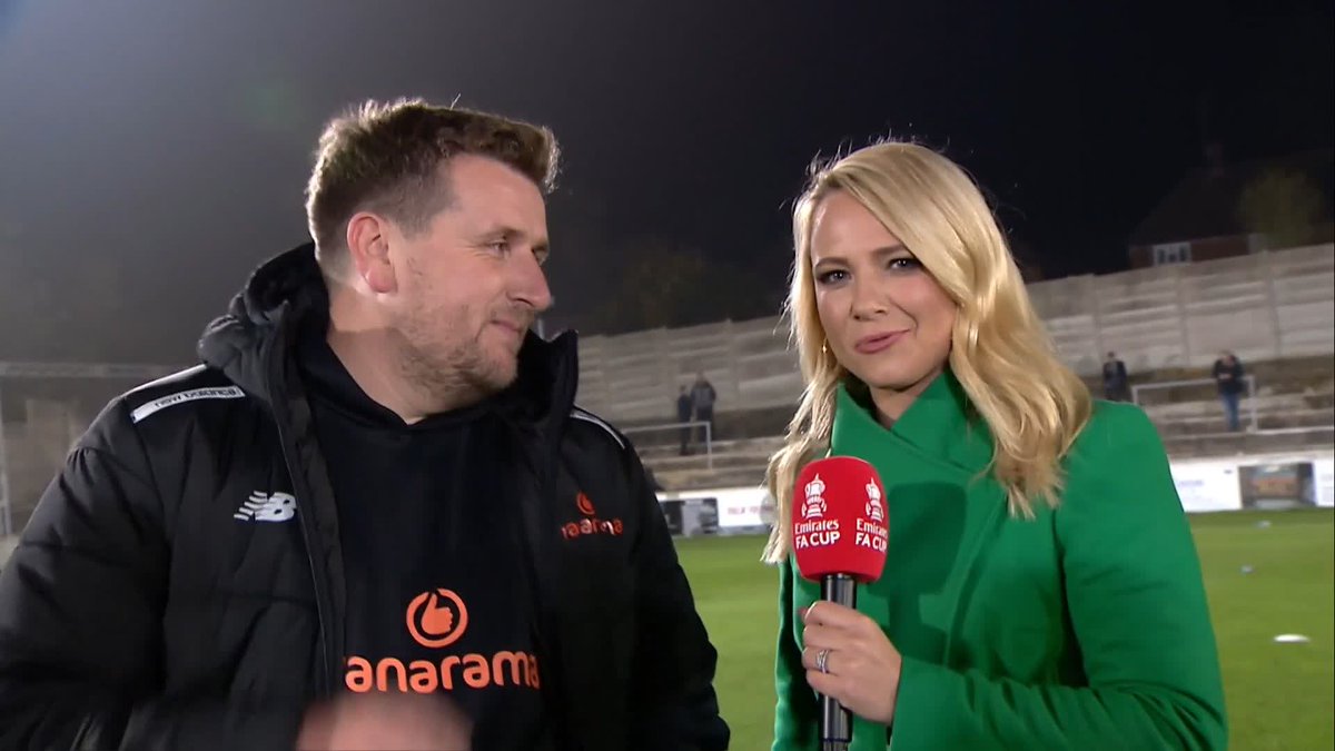 Baby in the morning *𝒄𝒉𝒆𝒄𝒌* FA Cup game in the evening *𝒄𝒉𝒆𝒄𝒌* What a day it could be for Chesham United FC joint manager James Duncan 👶🏆