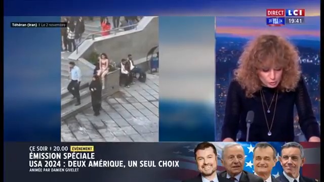 📢 : «La jeune fille qui irradie l’Iran», le parti pris #international de Abnousse Shalmani #24hPujadas #LCI #La26 ⤵️