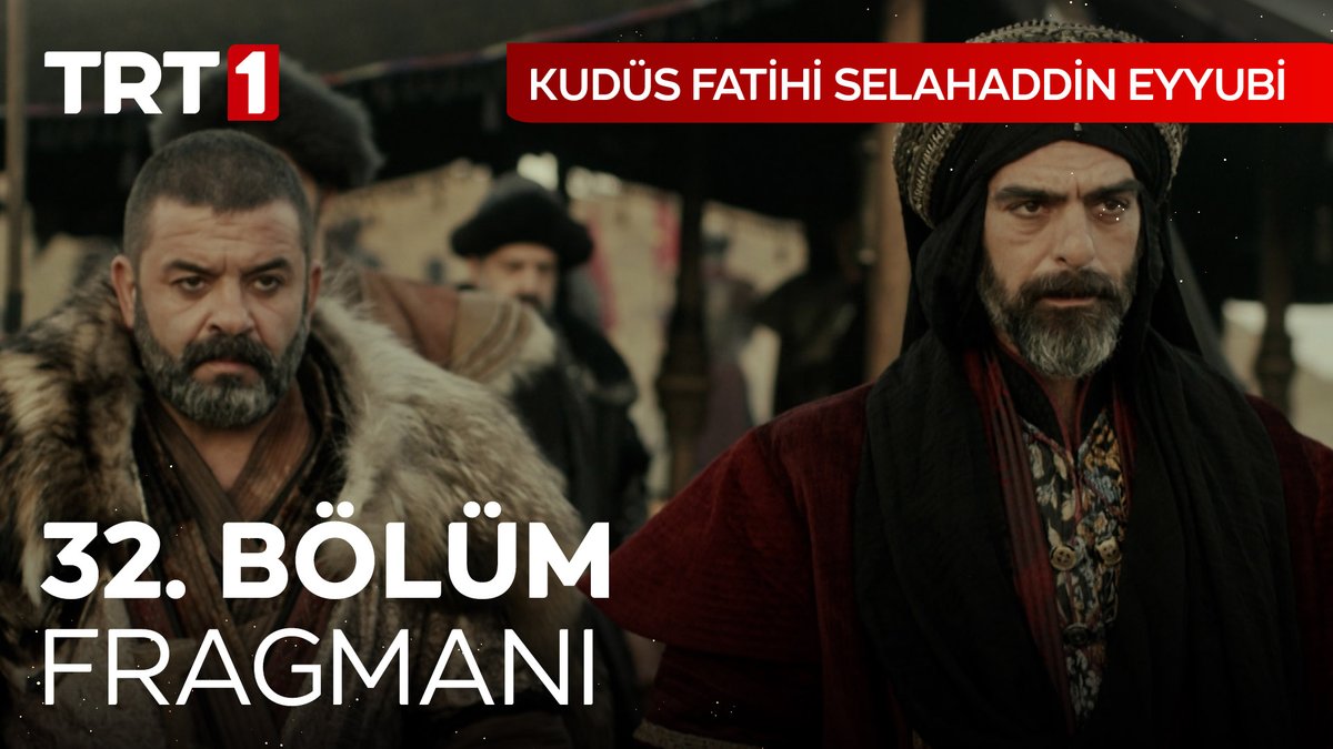 “Asıl hezimet Mısır’da değil Bakras’ta yaşandı..." #KudüsFatihiSelahaddinEyyubi 32. bölüm fragmanı yayında. 🎬 Yeni bölümüyle 11 Kasım Pazartesi saat 20.00’de TRT 1’de! 📺