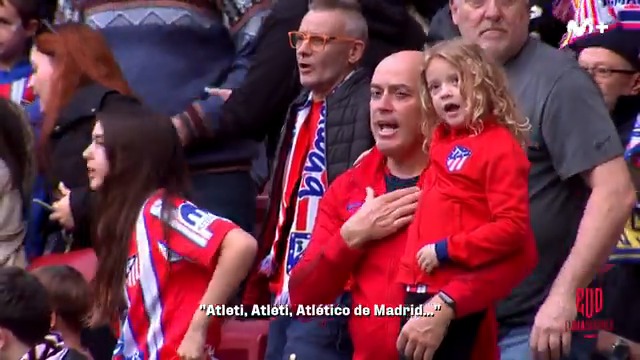 Sí, otra vez: de padres a hijos. Esto es el Atlético de Madrid ❤️🤍❤️ #ElDíaDespués