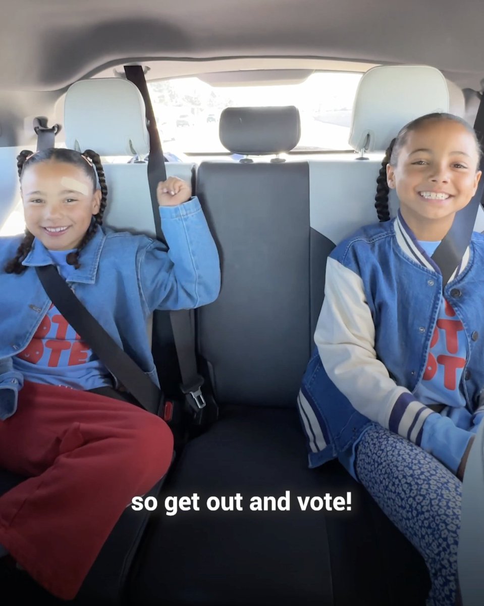 A quick reminder from our nieces Amara and Leela!