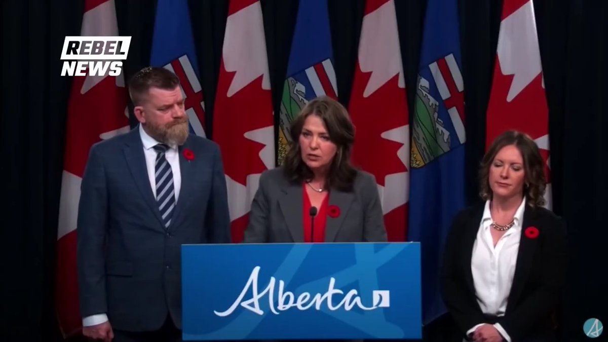 "I'm pissed!": A fiery Premier Smith explains her anger with the Trudeau Liberals after Environment Minister @S_Guilbeault announced a production cap on oil and gas. "That is not acceptable for a govt at 20% in the polls ... We just won't stand for it."