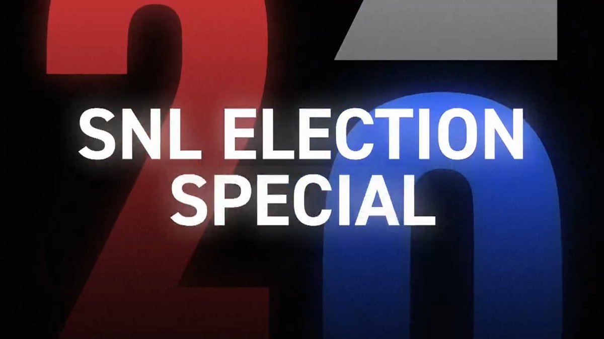 2024 SNL Election Special! Tonight 10/9c on NBC Entertainment and Peacock