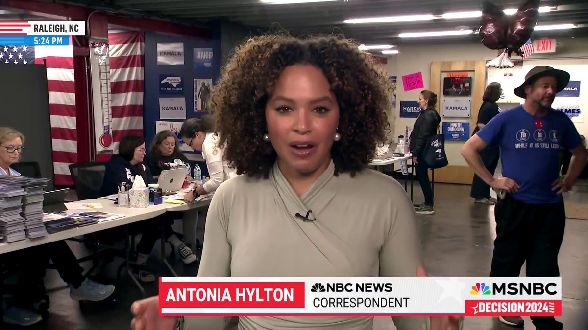 NBC's Antonia Hylton reports from the Harris field office in Raleigh, NC and explains why "they're feeling really bullish right now."