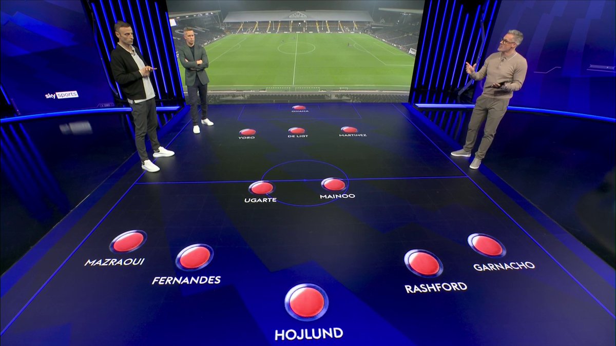Jamie Carragher predicts how Manchester United could look under Rúben Amorim... 🤔