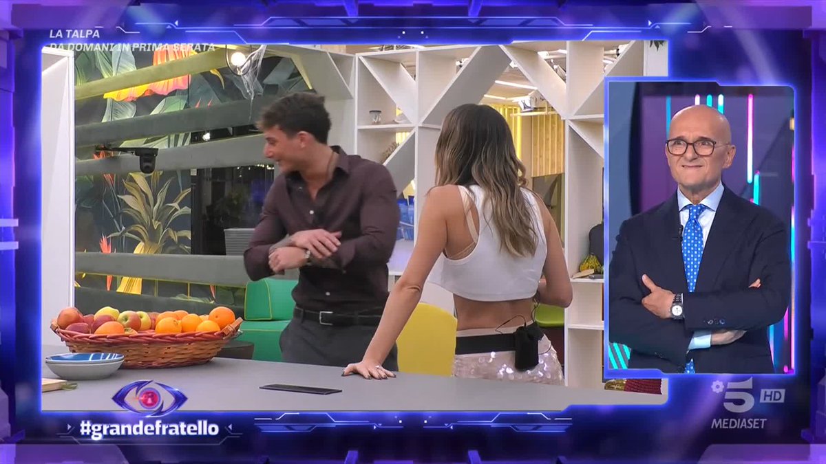 Tommaso, è tutto vero: Diletta è qui con noi! 🤩 #GrandeFratello
