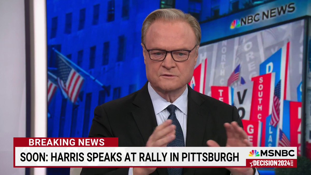 .Lawrence O'Donnell: “He’s not waiting until 2am on election night to claim victory like he did last time… it’s way less threatening, because you’re watching this old ghost go through the same stupid move again… I think he’s reduced to a harmless clown this time at 2am when he does it.”