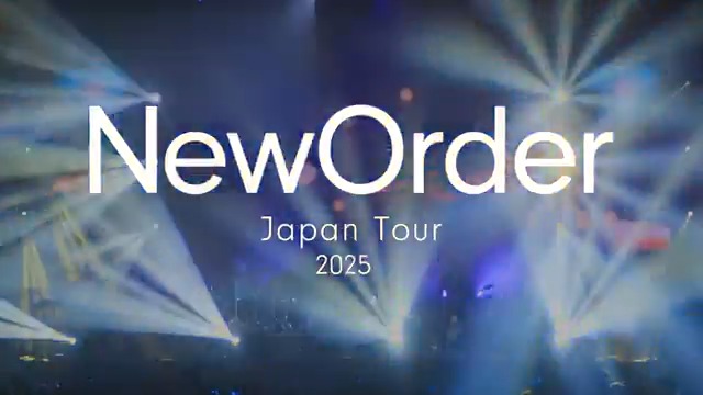 【New Order】ジョイ・ディビジョン時代を経て、結成以来ロック/エレクトロシーンに絶大な影響を及ぼしてきた #ニュー・オーダー 8年ぶりとなる待望の単独来日公演が決定🇯🇵 📅2月25日(火) 大阪・ZEPP NAMBA 📅2月27日(木) 東京・有明アリーナ オフィシャル先行受付中🎟️