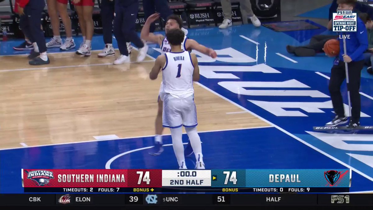 DEPAUL IS GOING TO OVERTIME!!!! WHAT A SHOT!!! DePaul Basketball