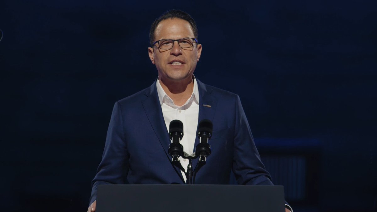 Gov. Josh Shapiro: It was here in Philly, just down the street, that we declared our independence from a king. And hear me on this, we are not going back to a king in this country