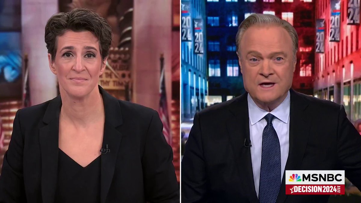 "He's been hoping for them to come to the courthouses where he is a criminal defendant, and they do not show up." Lawrence O'Donnell is more confident than Rachel Maddow that efforts by Trump to summon a mob are already deterred by the prosecutions of those who answered his call last time.