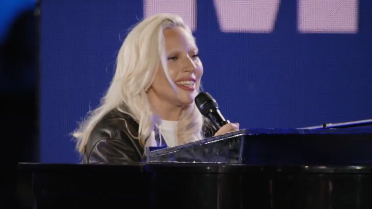 .Lady Gaga endorses Kamala Harris: "Today, I'm holding in my heart all the tough, tenacious women who made me who I am. I cast my vote for someone who will be a president for all Americans. Tomorrow, let's make sure all your voices are heard"