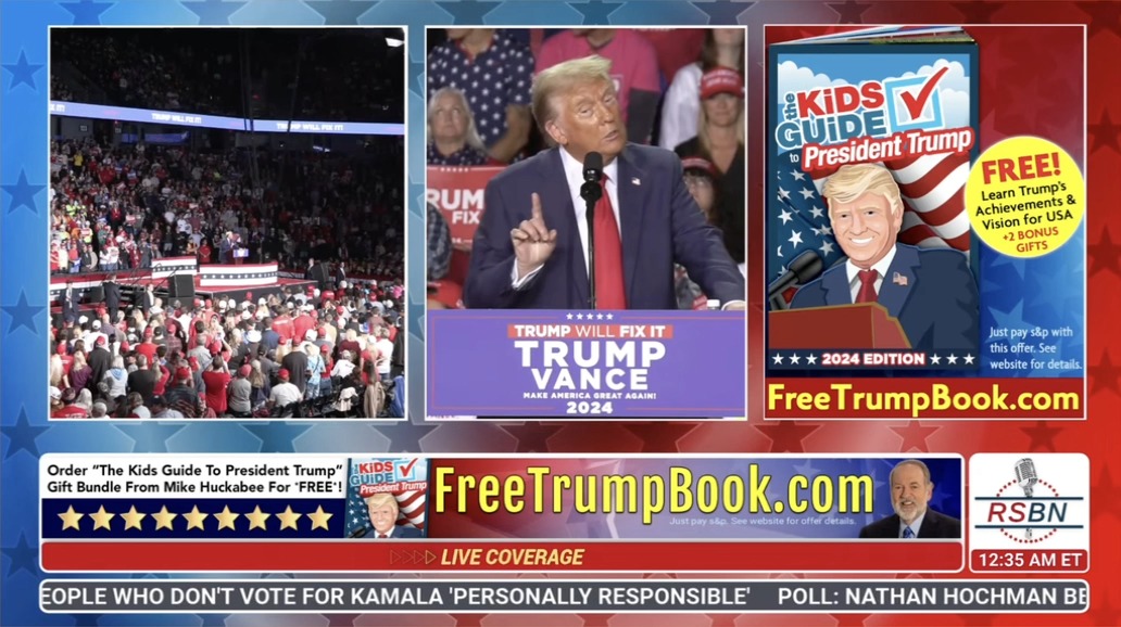 Trump on Pelosi: “She's an evil, sick, crazy bi— oh no. It starts with a B... I want to say it”