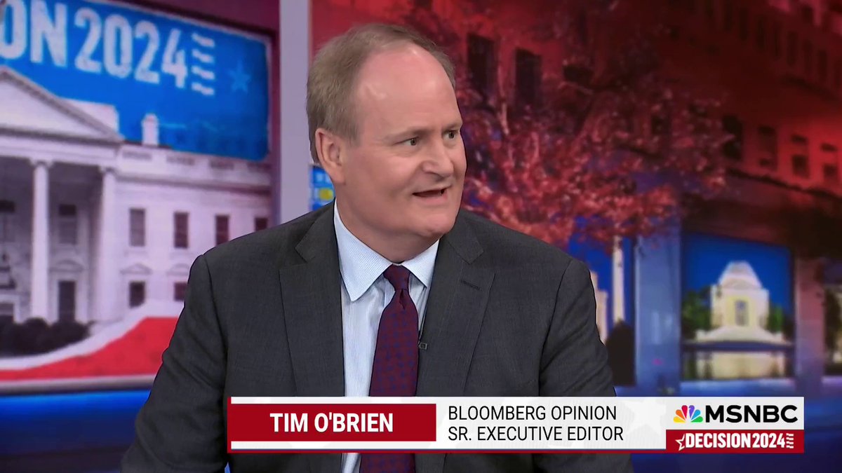 The Wall Street Journal has reporting about Elon Musk's conversations with Putin and concerns over the billionaire's relationship with China's leadership, all while he's heavily involved in Trump's reelection campaign. Tim O'Brien: "He's a national security threat."