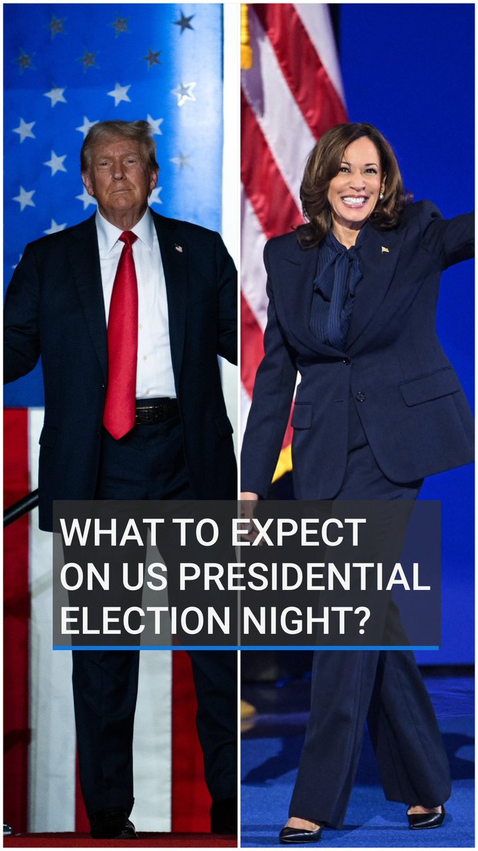 The Harris Trump US presidential election is on a knife edge. If you plan on following the results, here is what to expect. #USelection #KamalaHarris #DonaldTrump